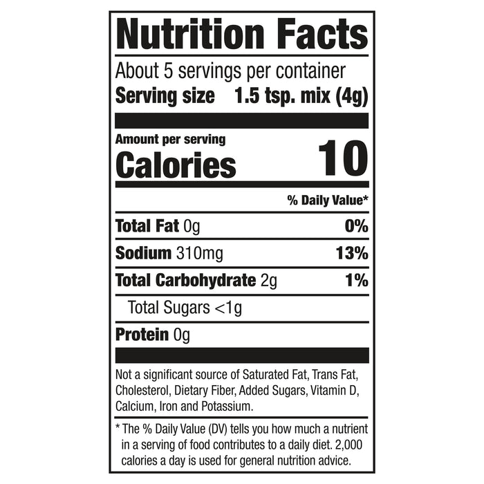 McCormick® Al Pastor Seasoning Mix, 0.75 oz (6-Pack)