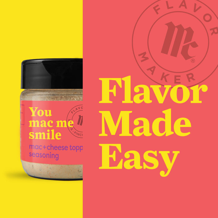McCormick® Flavor Maker Mac & Cheese Topping Seasoning