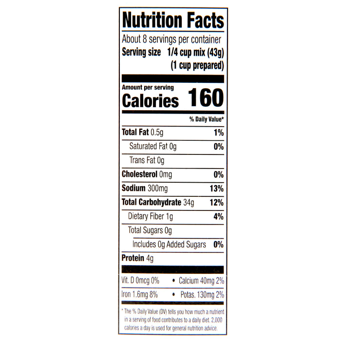Zatarain's® Reduced Sodium Jambalaya Rice Dinner Mix, 12 oz