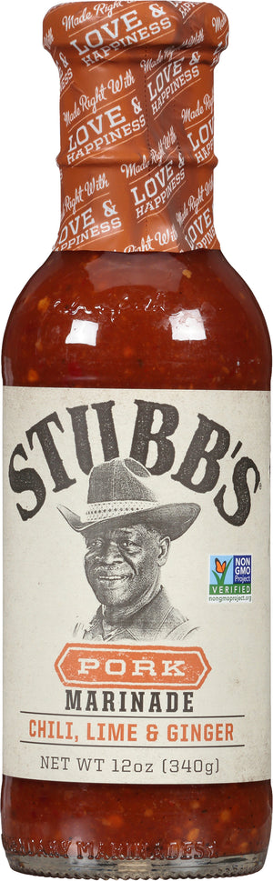 Stubb's® Chili, Lime & Ginger Pork Marinade, 12 oz