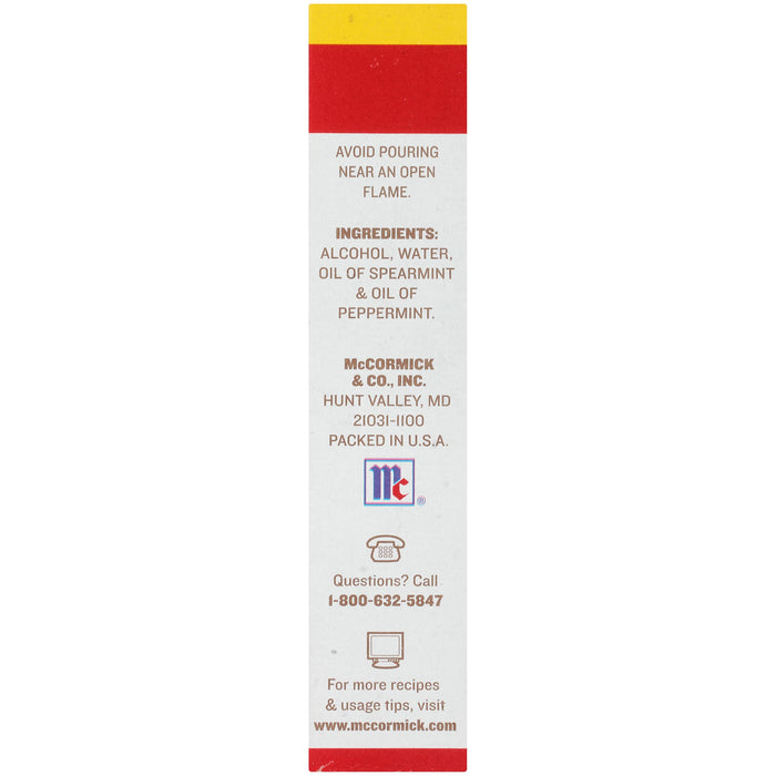 McCormick Mint Extract, 2 OZ