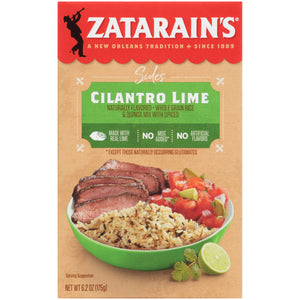 Zatarain's® Cilantro Lime Naturally Flavored Rice & Quinoa Whole Grain Blends, 6.2 oz