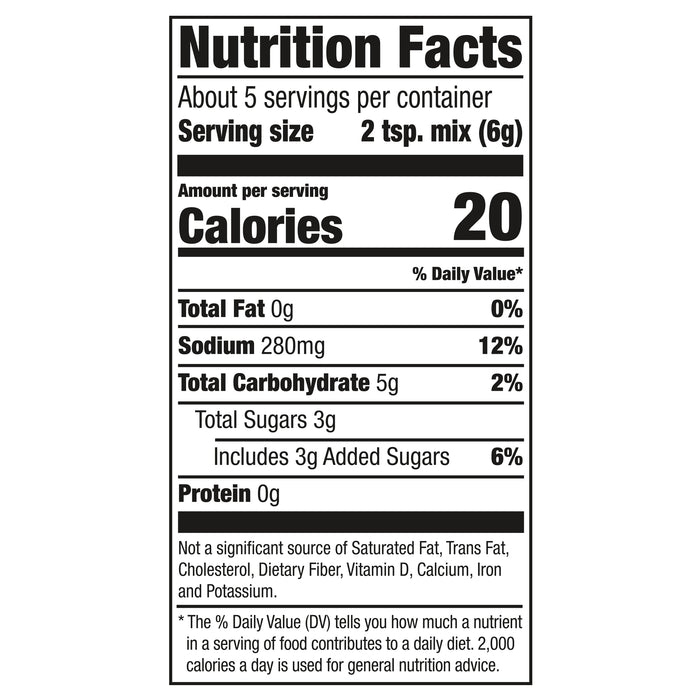 McCormick® Korean BBQ Seasoning Mix, 1.12 oz (6-Pack)