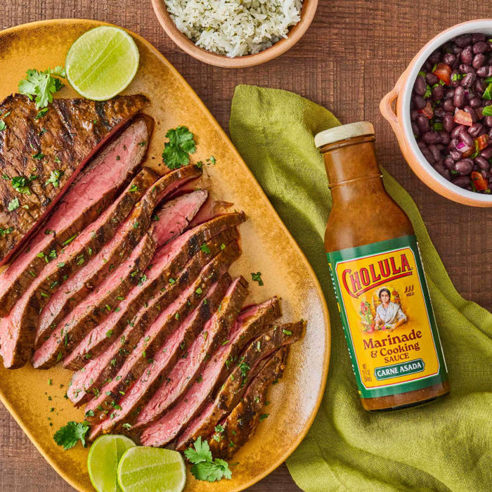 Cholula® Carne Asada Marinade & Cooking Sauce, 12 fl oz