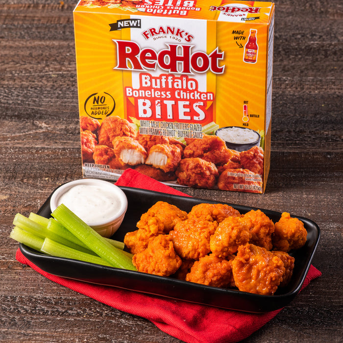 Frank's RedHot® Buffalo Boneless Chicken Bites, 15 oz