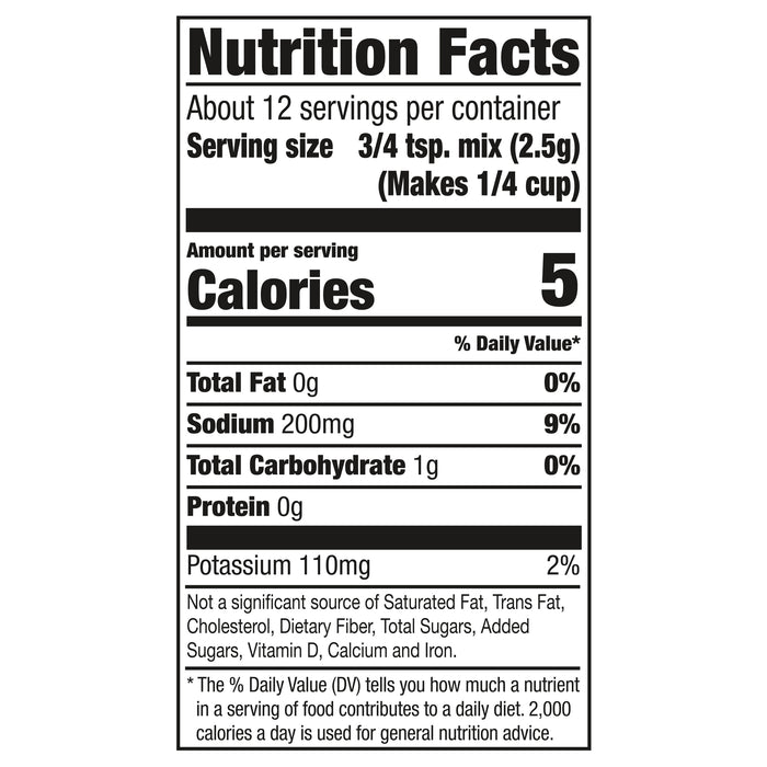 McCormick® Au Jus Gravy, 30% Less Sodium Gravy Mix, 1 oz