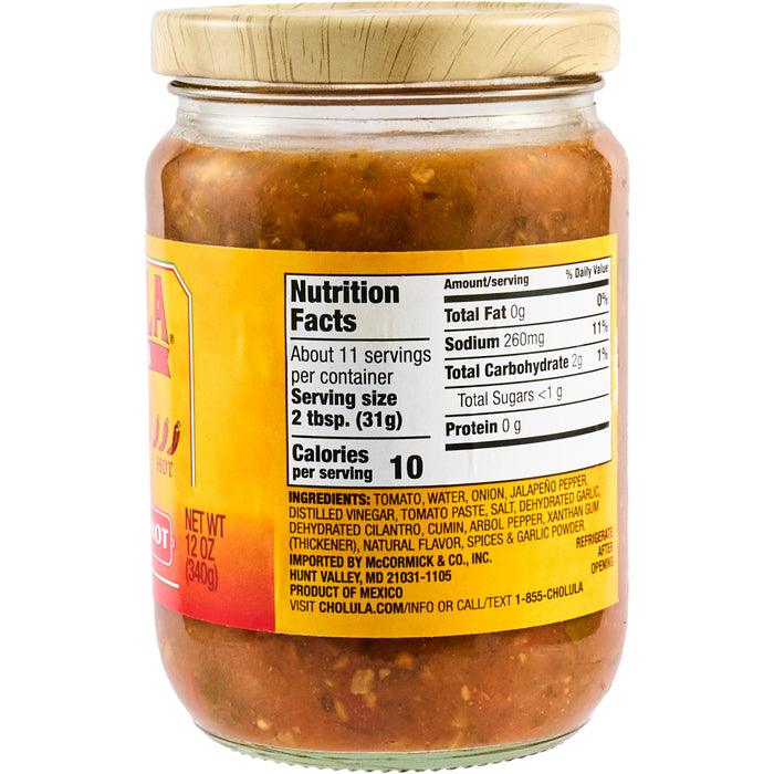 Cholula® Original Hot Salsa, 12 oz