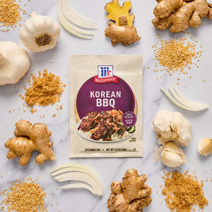 McCormick® Korean BBQ Seasoning Mix, 1.12 oz (6-Pack)