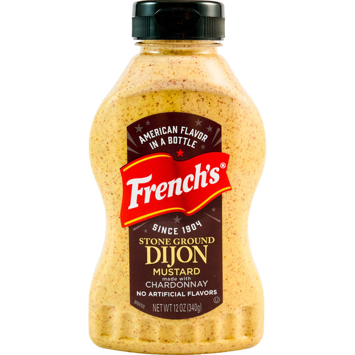 French's® Stone Ground Dijon Mustard, 12 oz