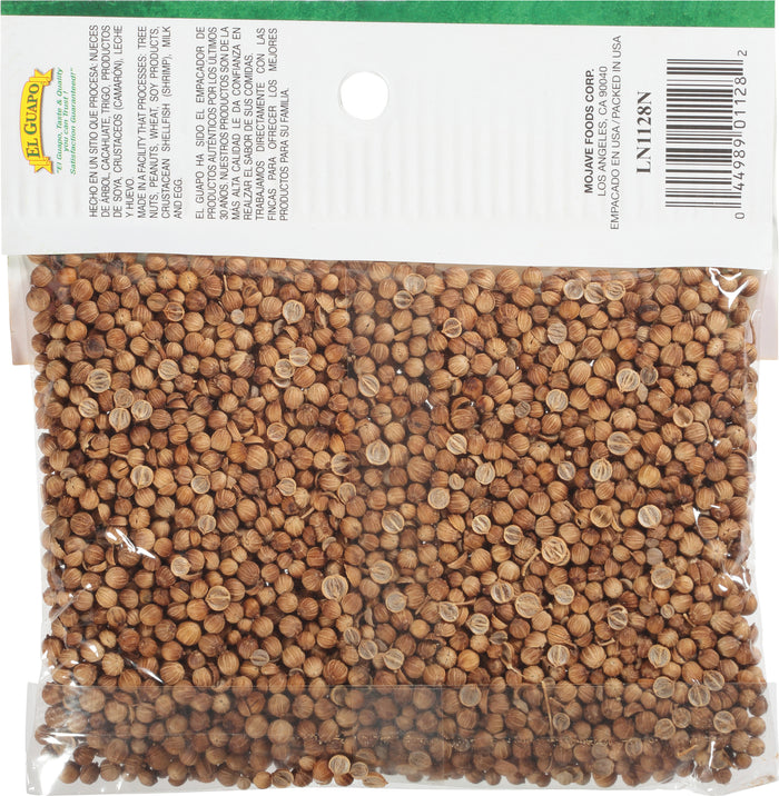 El Guapo® Whole Coriander Seed (Cilantro Bolita), 1.25 oz