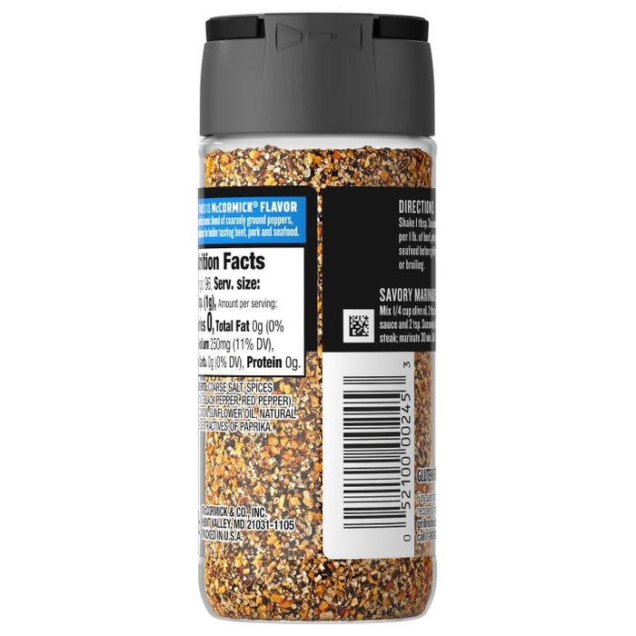 McCormick® Grill Mates® Montreal Steak Seasoning, 3.4 oz