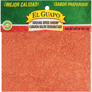 El Guapo® Ground Dried Shrimp (Camaron Seco Molido), 4 oz