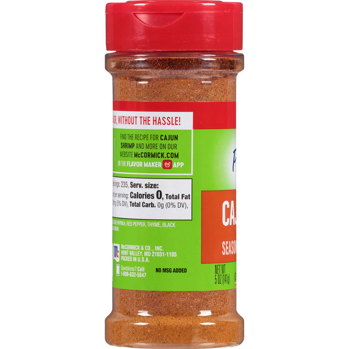 McCormick® Perfect Pinch® Cajun Seasoning, 5 oz