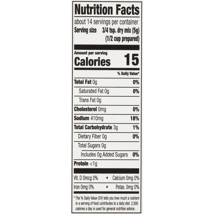 Zatarain's® White Bean Seasoning Mix, 2.4 oz