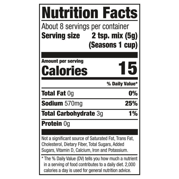 McCormick® Slow Cooker Hearty Beef Stew Seasoning Mix, 1.5 oz (6-Pack)