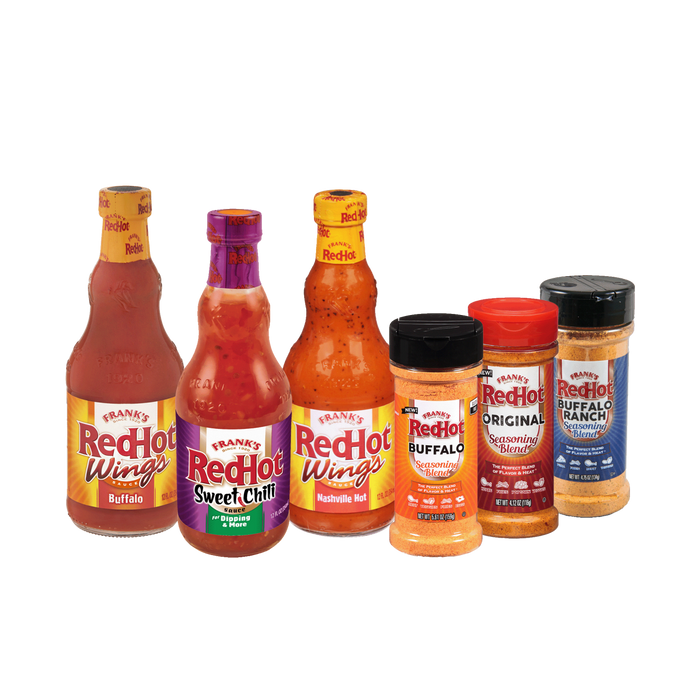 Frank's RedHot® Wing Lovers Combo Pack, 6ct