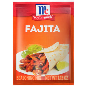 McCormick® Fajita Seasoning Mix, 1.12 oz (6-Pack)