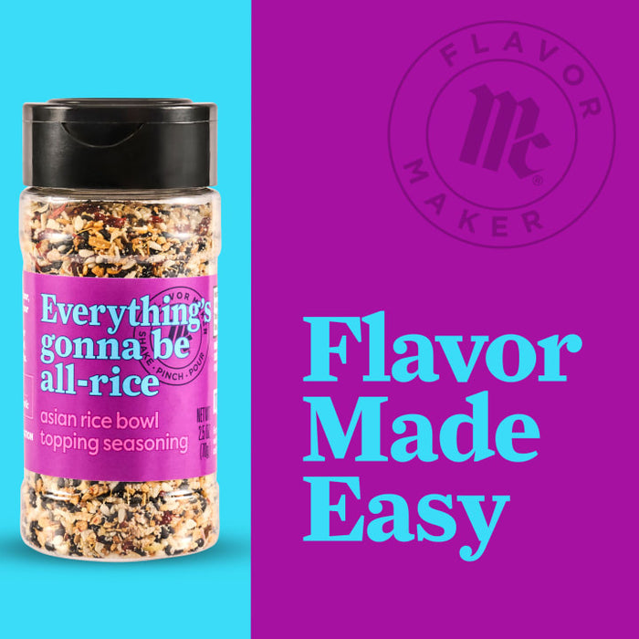 McCormick® Flavor Maker Asian Rice Bowl Topping Seasoning, 2.5 oz
