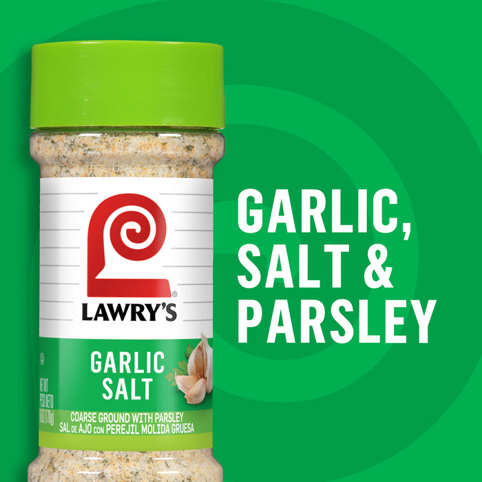Lawry's® Coarse Ground With Parsley Garlic Salt, 6 oz