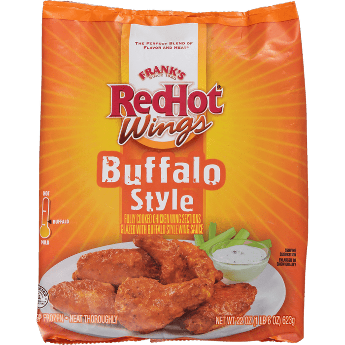 Frank's RedHot® Buffalo Style Chicken Wings, 22 oz