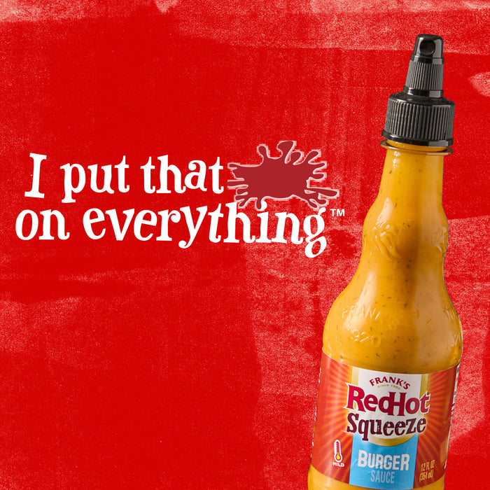 Frank's RedHot® Burger Squeeze Sauce, 12 fl oz