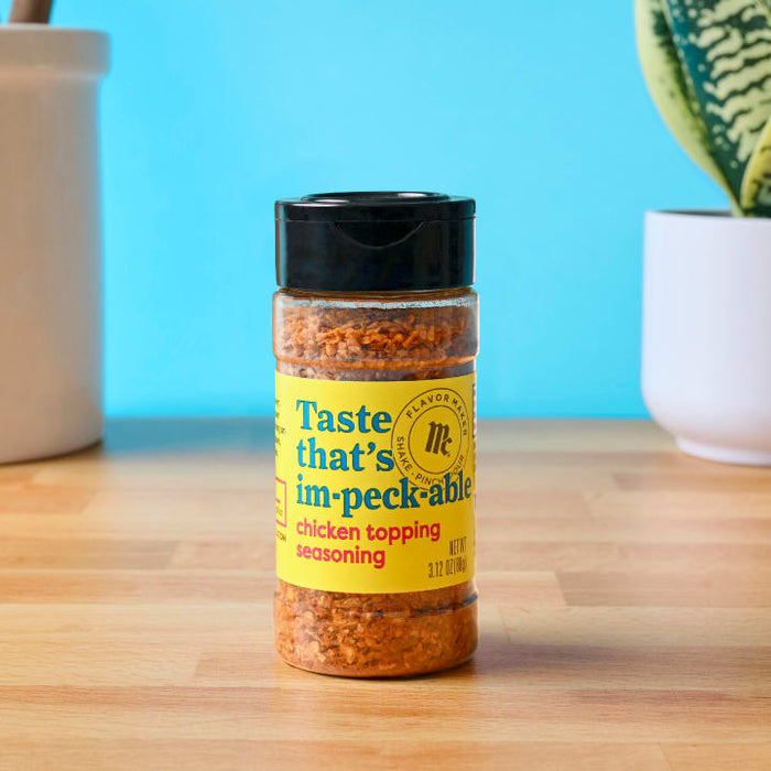McCormick® Flavor Maker Chicken Topping Seasoning, 3.12 oz