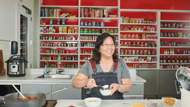 chef in kitchen