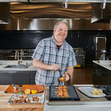 chef kevan vetter in the kitchen