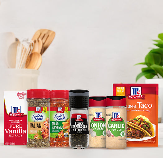 mccormick line up of different products