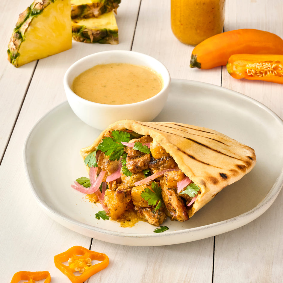 Pineapple Chicken Shawarma