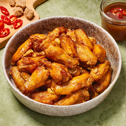 Fish Sauce Caramel Chicken Wings
