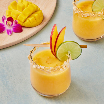 Mango Sticky Rice Coconut Punch