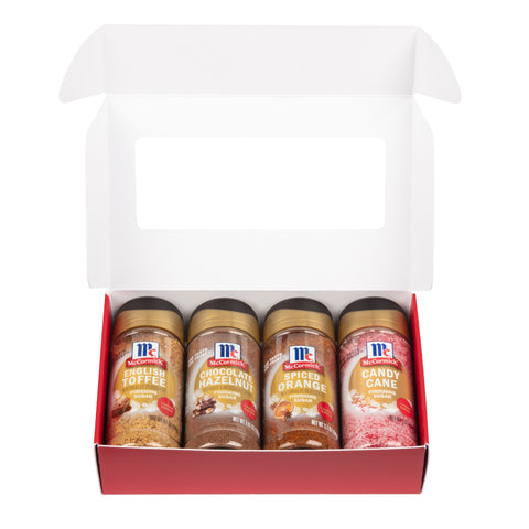 McCormick® Winter Finishing Sugars Gift Set, 4ct