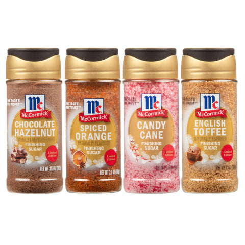 McCormick® Winter Finishing Sugars Gift Set, 4ct