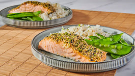 salmon plate
