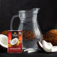 thai kitchen coconut milk can with water pitcher