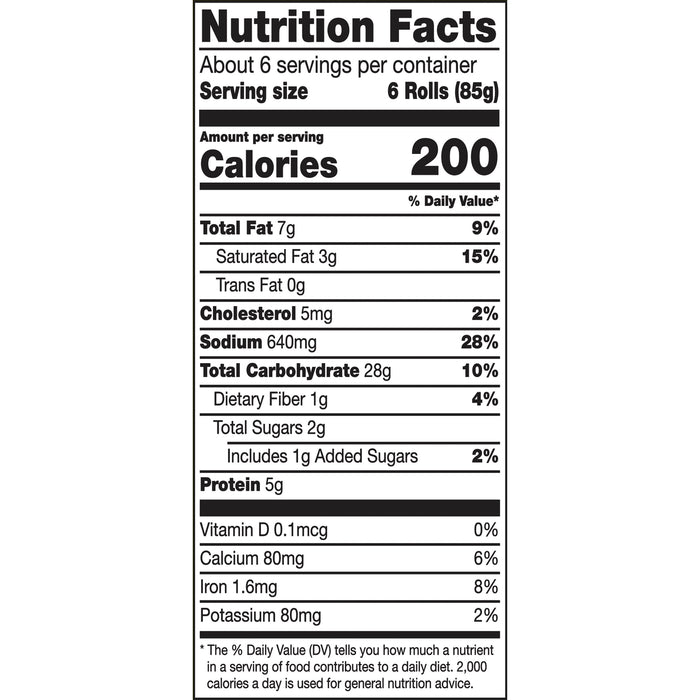 Frank's RedHot® Jalapeno & Cheese Flavored Snack Rolls, 18 oz