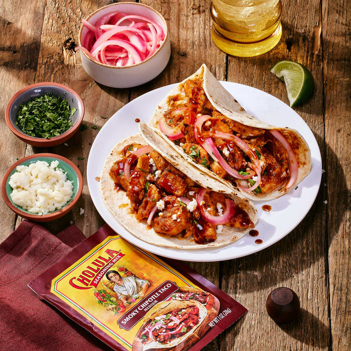 Cholula® Smoky Chipotle Taco - Medium Recipe Mix, 1 oz (6-Pack)