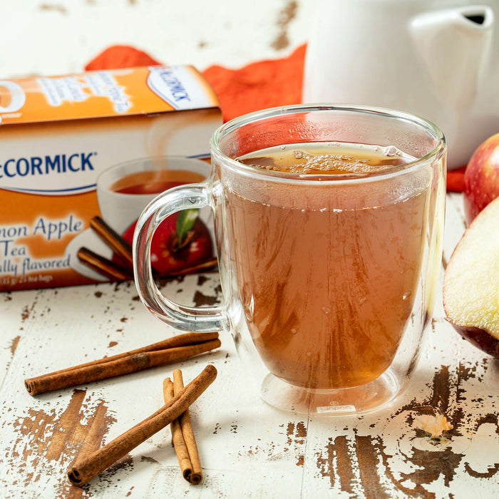 McCormick® Cinnamon Apple Tea 25 Count Box, 1.23 oz