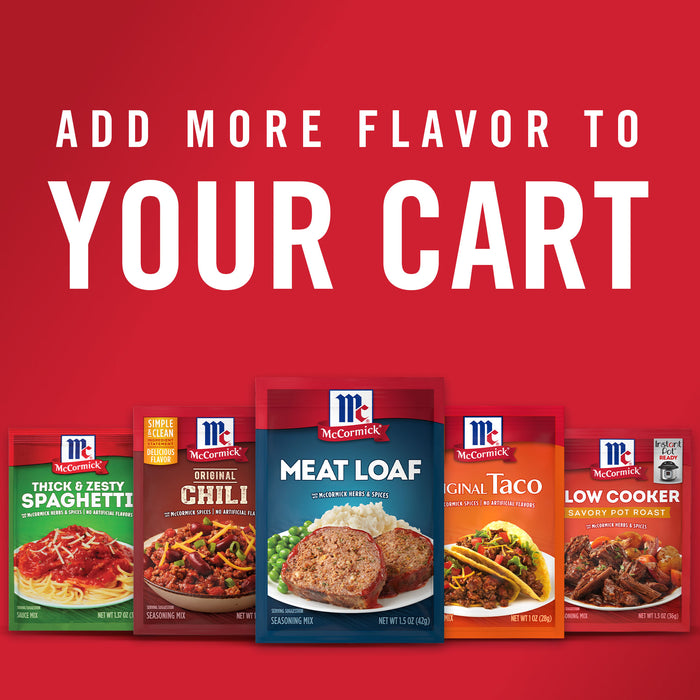 McCormick® Meat Loaf Seasoning Mix, 1.5 oz (6-Pack)