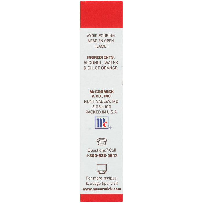 McCormick® Pure Orange Extract, 1 fl oz