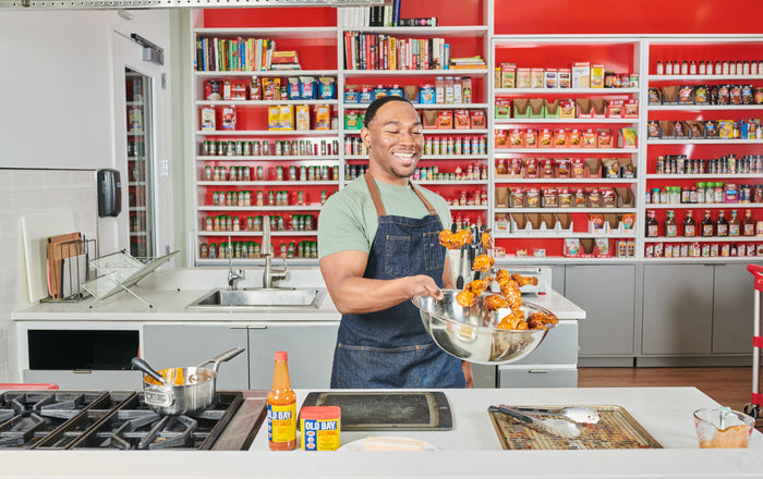 chef in kitchen