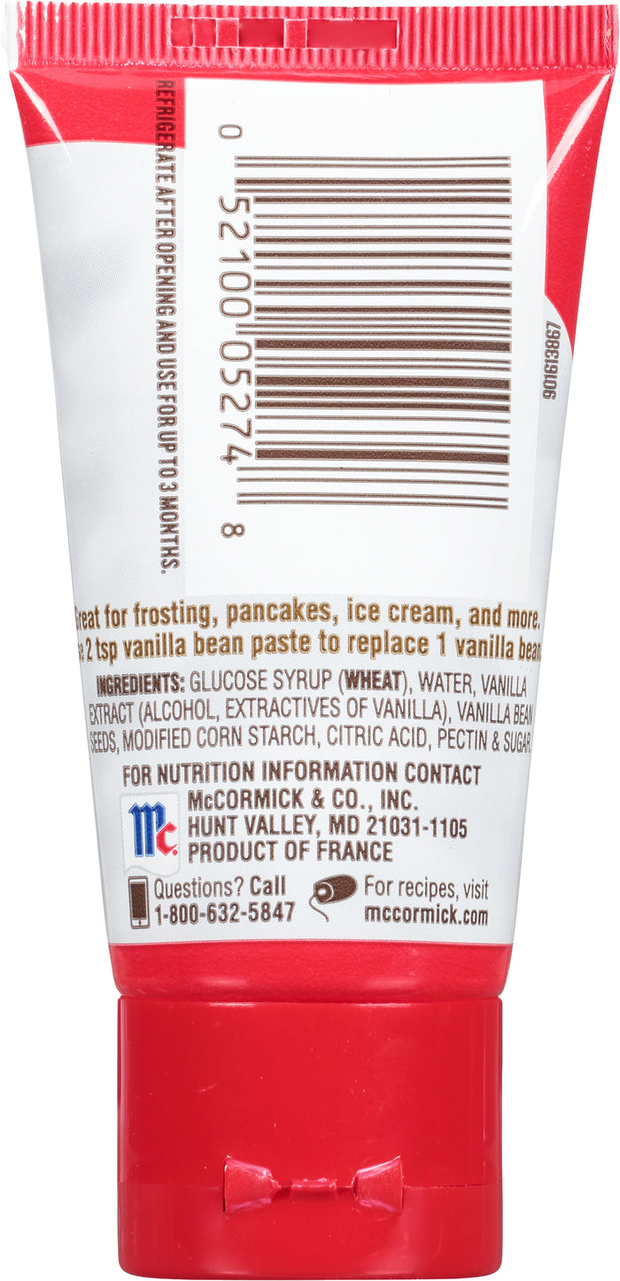 McCormick® Vanilla Bean Paste, 1.98 oz