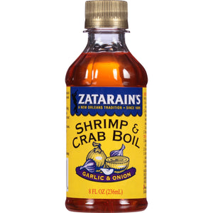 Zatarain's® New Orleans Style Liquid Crab Boil With Garlic & Onion, 8 fl oz