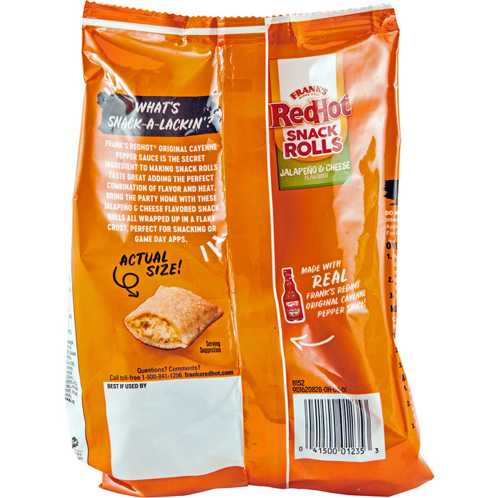 Frank's RedHot® Jalapeno & Cheese Flavored Snack Rolls, 18 oz