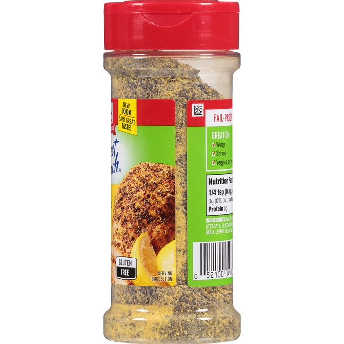 McCormick® Perfect Pinch® Lemon Pepper Seasoning, 5.75 oz