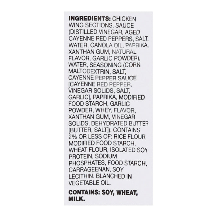 Frank's RedHot® Buffalo Style Chicken Wings, 22 oz