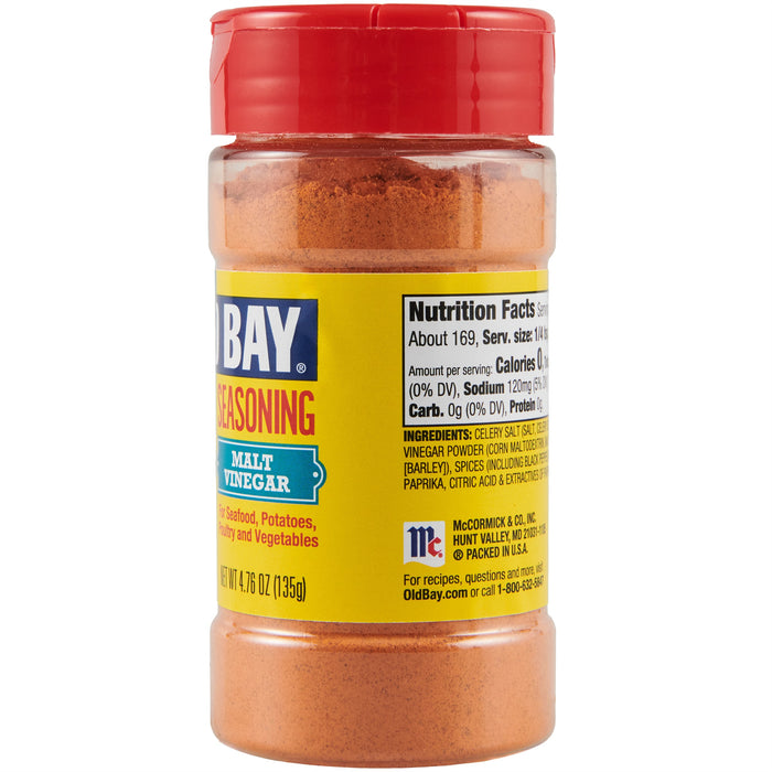 OLD BAY® Malt Vinegar Seasoning, 4.76 oz