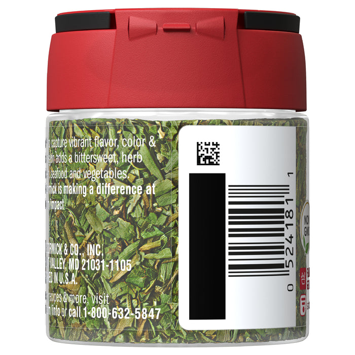 McCormick® Tarragon Leaves, 0.2 oz