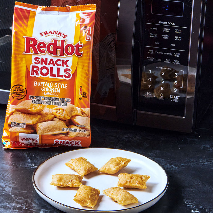 Frank's RedHot® Buffalo Style Chicken Flavored Snack Rolls, 18 oz